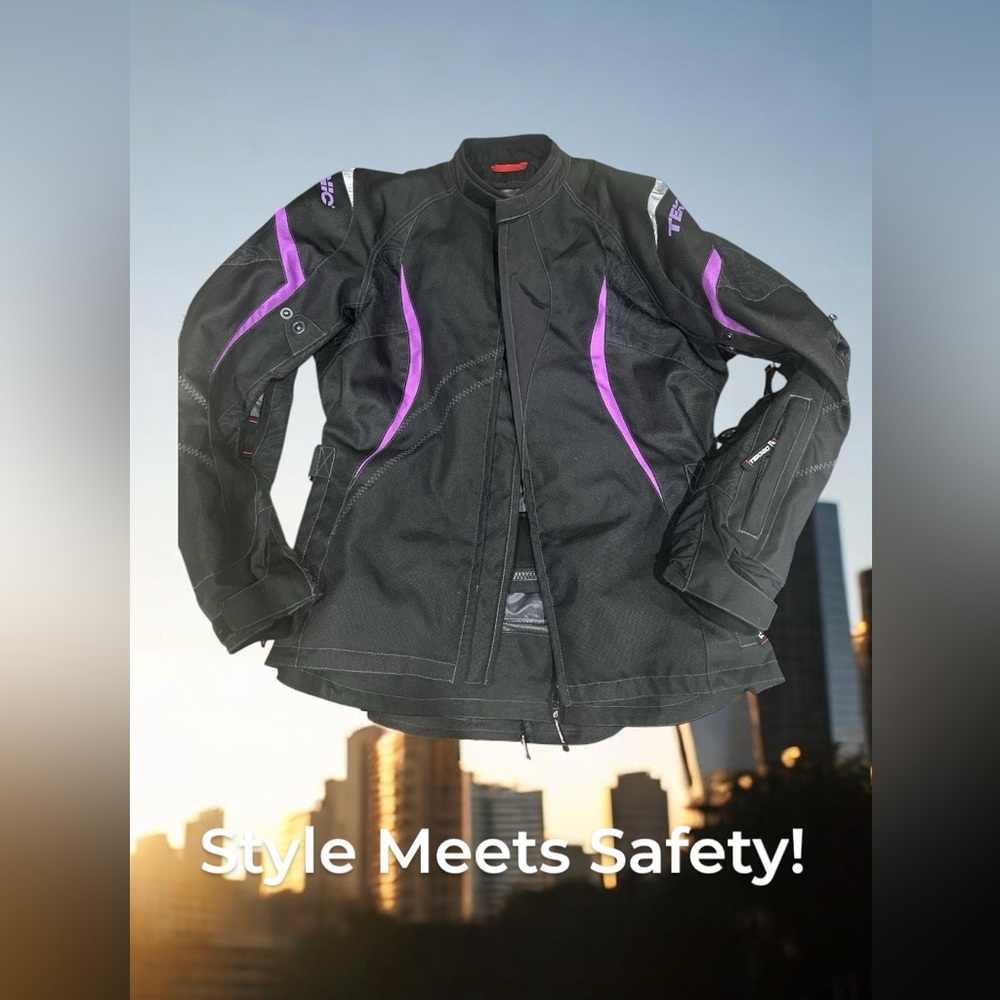 Teknic women's motorcycle protective jacket 12